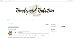 Desktop Screenshot of newlywednutrition.com